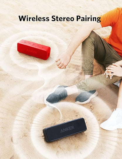 Anker Soundcore 2 Portable Bluetooth Speaker with Superior Stereo Sound